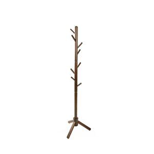 Coat Rack With 3 Adjustable Heights 68"x17"x17" | Brown